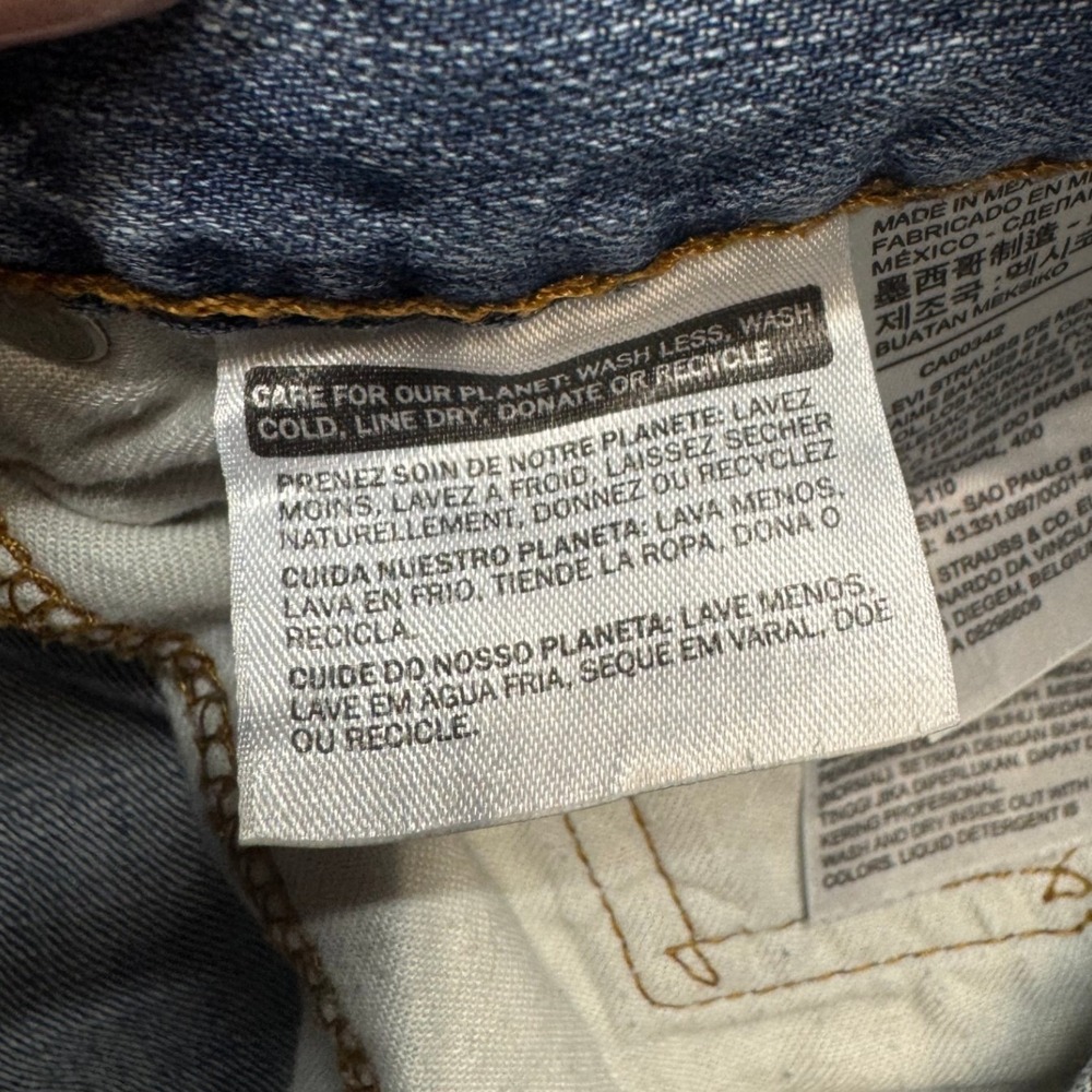 Levi's 527 Slim Bootcut Jeans Men's W34 L30 Medium Wash Denim Classic - Picture 7 of 13